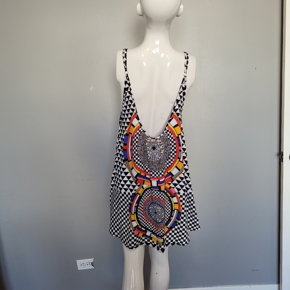 Red Carter Geo print Coverup, BNWT, size S - Picture 3 of 8